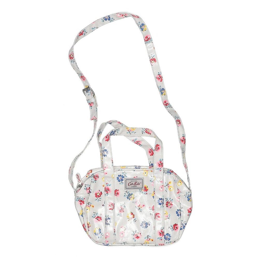 Original Cath Kids London Floral Vinyl Women kidMini Crossbody bag purse flowers